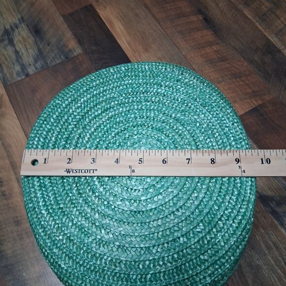 M. & G. Bertini Made in Italy Green And Ivory Hand Bag - Picture 5 of 10